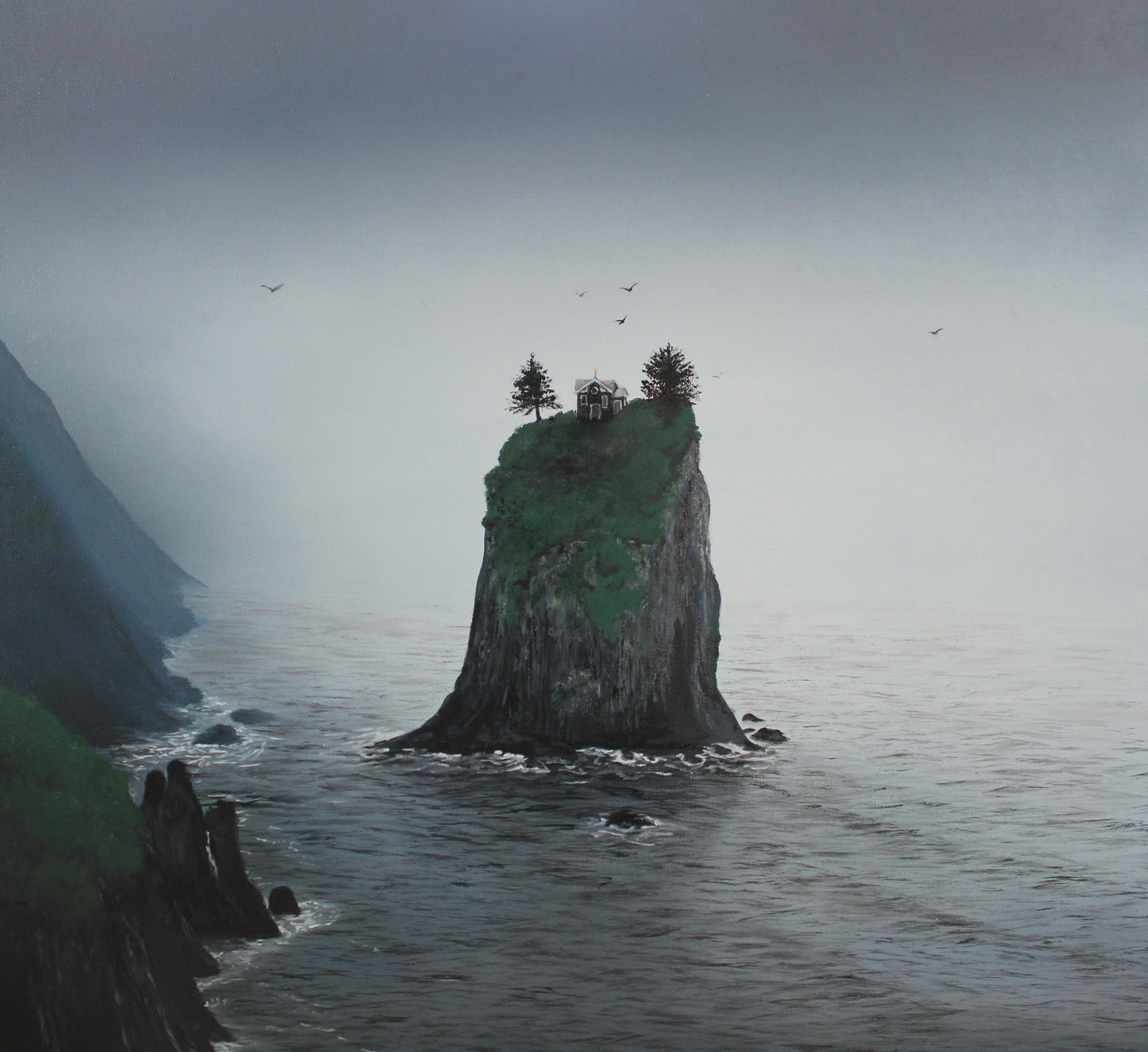 Cliffhanger Print - 10" x 10"