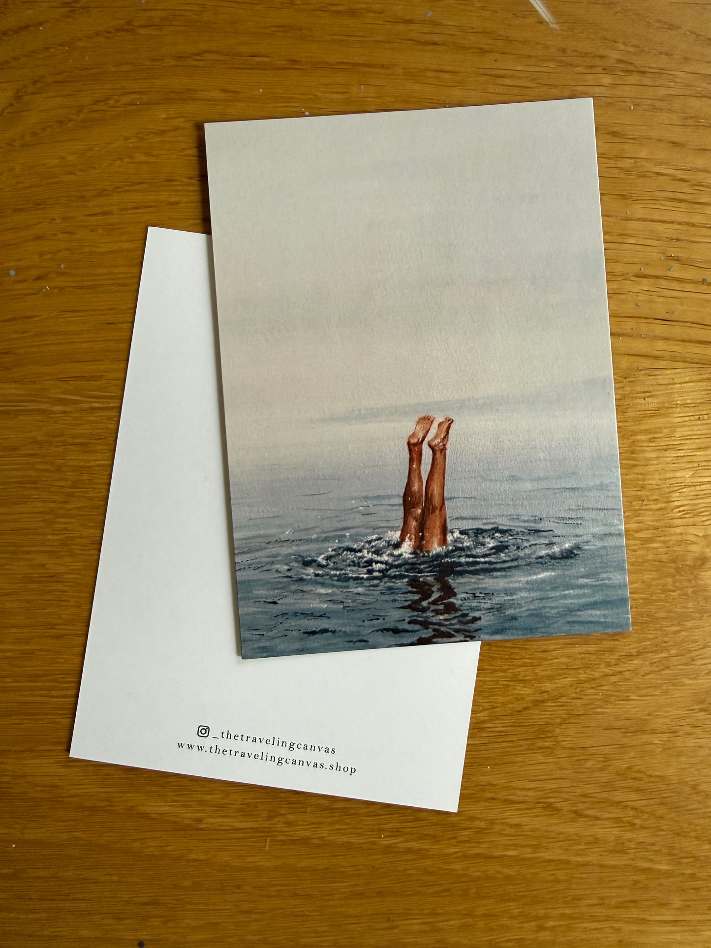 Cold Plunge - Greeting Card
