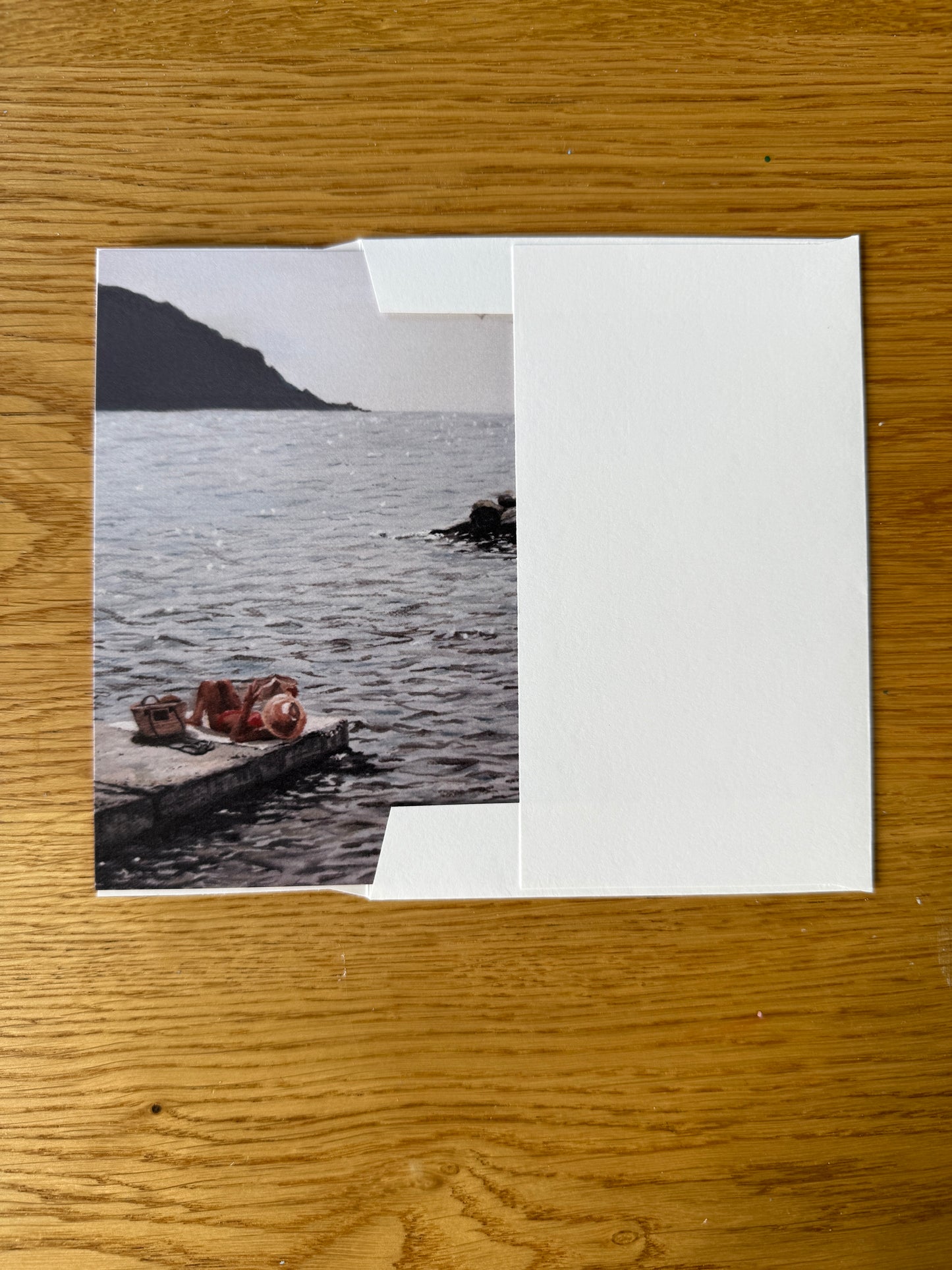 Low Tides and Long Chapters - Greeting Card